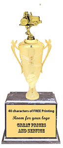 BM2813-80865 Power Tractor Cup Trophy 23 inches tall