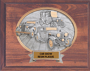 54111-CFH Antique Car Plaque in Three Size Options