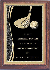 Designer Golf Plaques