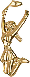 Cheerleader Letter Pin 119