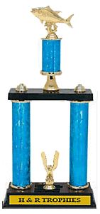 2PSRR Tuna Trophy heights of 24-36 inches