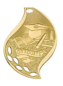 Flame Graduate Medals as Low as $1.40