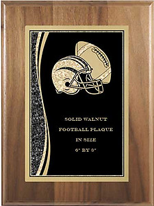 Designer Football Plaques