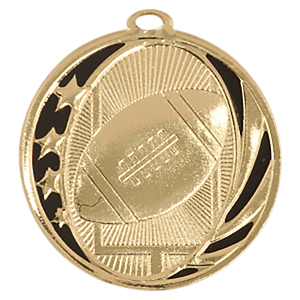 MidNite Star Football Medals MS704 Series