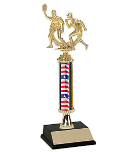 R1R Close Play Baseball Trophy