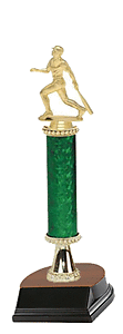R1R Well-Hit Baseball Trophy