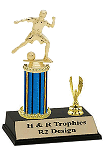 Junior Girls' Soccer Trophies, R2 Style 8-18 inches tall