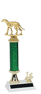 Greyhound Trophies 10 to 18 inches tall