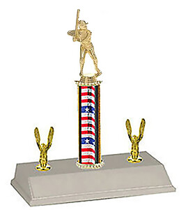 Baseball Trophies R3 Series, Ready to Hit