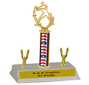R3 Series Quarterback Gonna Pass Football Trophies