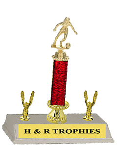 Youth Female Soccer Trophies, R3R Style