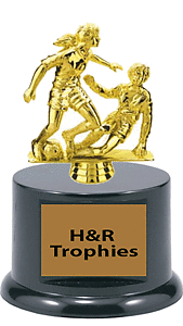 Soccer Trophies with Round Base