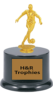 Soccer Trophies with Round Base