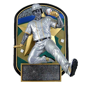 ROCK'N JOX Baseball Plaque 6 1/2