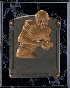 Mounted Legends of Fame Football Plaques 8