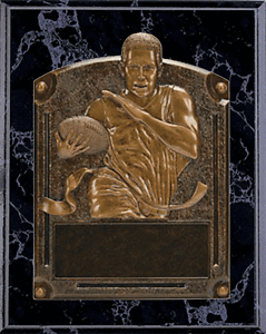 Mounted Legends of Fame Flag Football Plaques 8