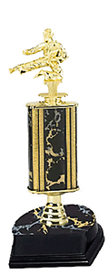 S1R-84165 Male Karate Trophies from 10 to 18 inches Tall