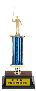 S1R Bait Caster Trophy heights of 10-18 inches