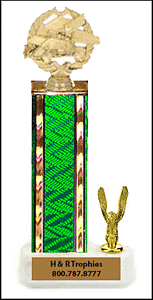 Steering Wheel Trophy with trim