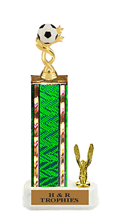 Non-Gender Soccer Trophies, S2-6114nches tall