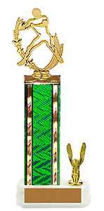 S2 Series Quarterback Gonna Pass Football Trophies with Trim