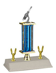 S3R Spark Plug Trophies, Choose from 3 Toppers