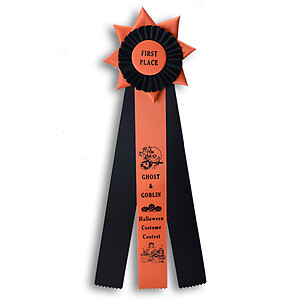 TR122 Measures 6 X 19 inches Rosette Ribbon 