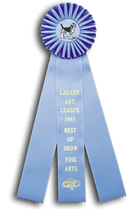 TR56FT a 4 X 15 inches Field Trial and Dog Show Rosette Ribbon 