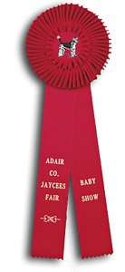 TR89FT2 Measures 5.5 X 16 inches Dog Show or Field Trial Rosette Ribbon 