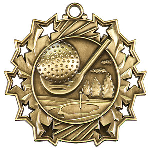 TS406 Golf Medal