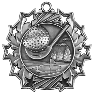 TS406 Golf Medal