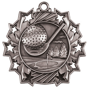 TS406 Golf Medal