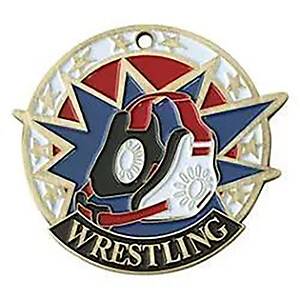 Colorful USA Wrestling Medal with Six Pricing Options
