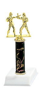 R1-80965 Female Karate Trophy. Choose heights of 8