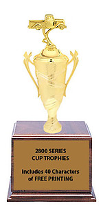 CF2800 Pickup Cup Trophies with 9 Size Options, and Three Truck Options