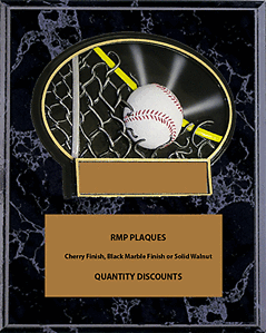 Check Out Our Volume Discounts on this Baseball Plaque