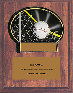 Check Out Our Volume Discounts on this Baseball Plaque