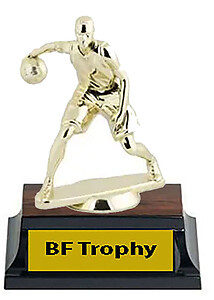 Crossover Basketball Trophies for Boys and Men, BF Series