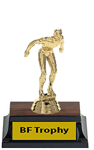 Male Swim Trophy 5 1/2 inches tall