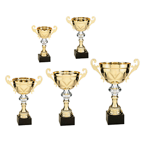 Gold Cup CMC250G Trophies Set of 5