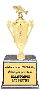 BM-2800 Crappie or Perch Cup Trophies
