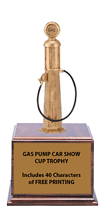 Gas Pump Cup Trophies