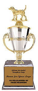 Beagle Field Cup Trophies with 4 Size Options