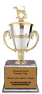 SGBM Foxhound Field Cup Trophies with Three Size Options