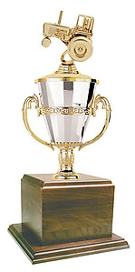 GWRC8-4048 Pull Tractor Cup Trophy 23 inches tall