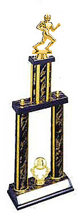 DPSS SERIES Double Post with Football Trophy
