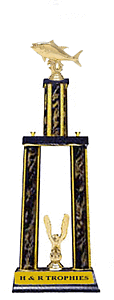 Tuna Trophy heights of 24-36 inches