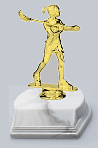 Girls Small Lacrosse Trophies