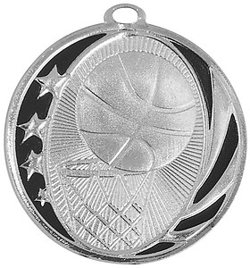 Star basketball medals 