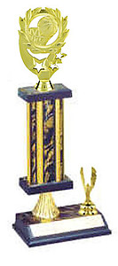 Gender Neutral Basketball Trophies, 10 to 18